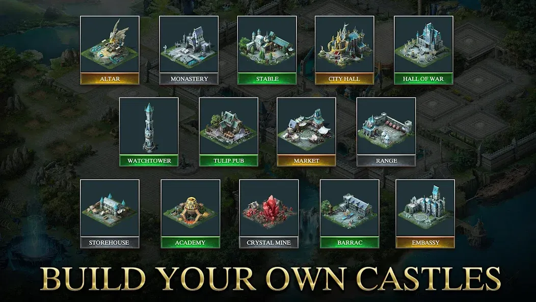 War and Magic: Kingdom Reborn MOD APK на Android — Безлимитные ресурсы и усиленная армия — скриншот 1