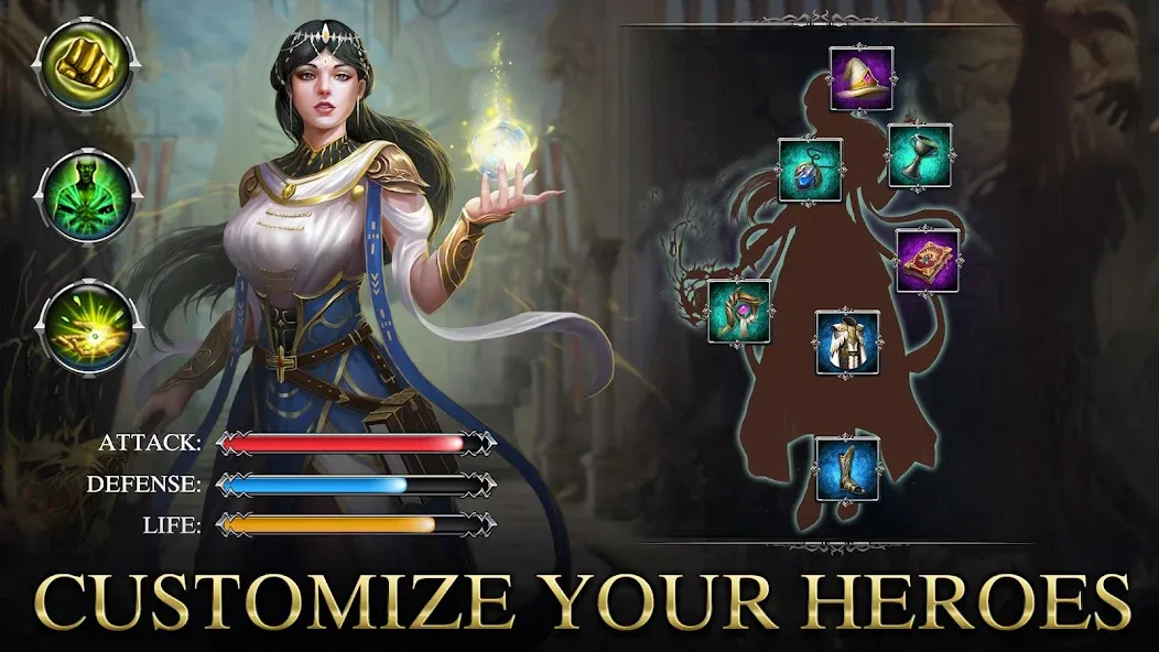 War and Magic: Kingdom Reborn MOD APK на Android — Безлимитные ресурсы и усиленная армия — скриншот 3