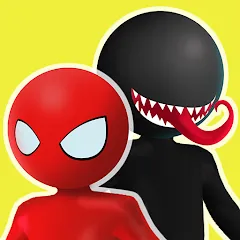 Скачать Stick Hero: Comic Superhero — Модификация Безлимитные монеты и все герои