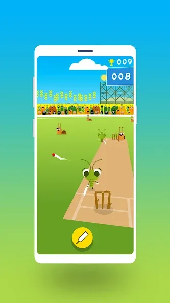 Cric Game - Doodle Cricket (Мод Безлимитные монеты и открытые уровни) — скриншот 3 Cric Game - Doodle Cricket (Мод Безлимитные монеты и открытые уровни) — скриншот 3