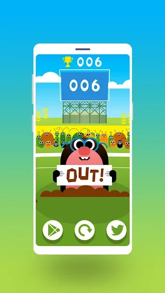 Cric Game - Doodle Cricket (Мод Безлимитные монеты и открытые уровни) — скриншот 5 Cric Game - Doodle Cricket (Мод Безлимитные монеты и открытые уровни) — скриншот 5