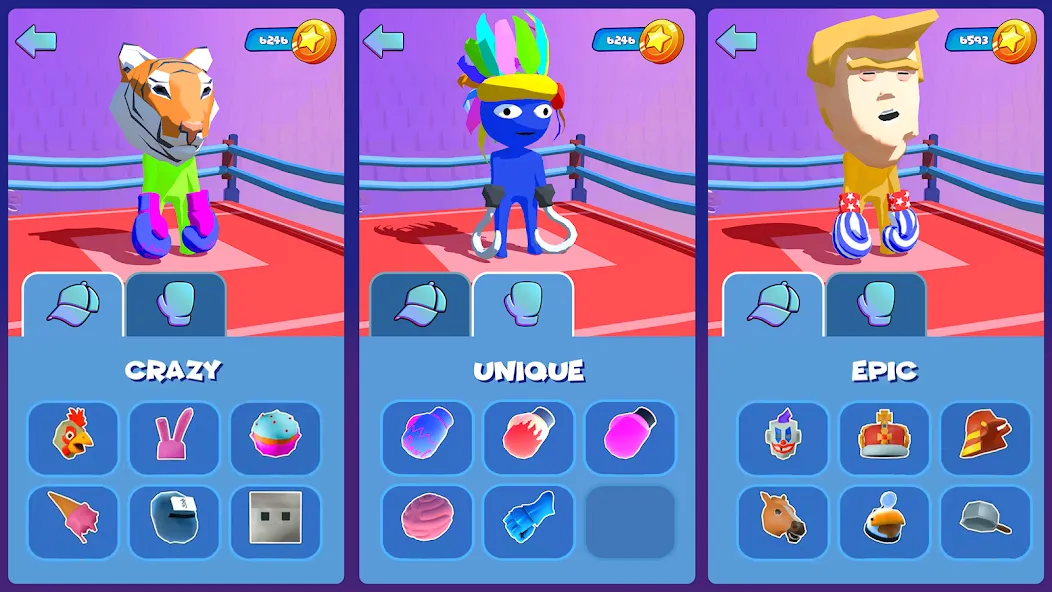 Gang Boxing Arena (Мод Безлимитные деньги и усиленные бойцы) — скриншот 4 Gang Boxing Arena (Мод Безлимитные деньги и усиленные бойцы) — скриншот 4