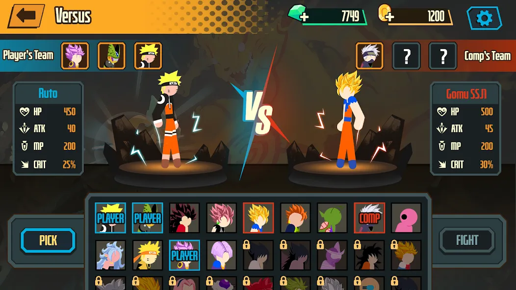 Скачать Stickman Dragon Fight - Super MOD APK — Безлимитные деньги и энергия — скриншот 5