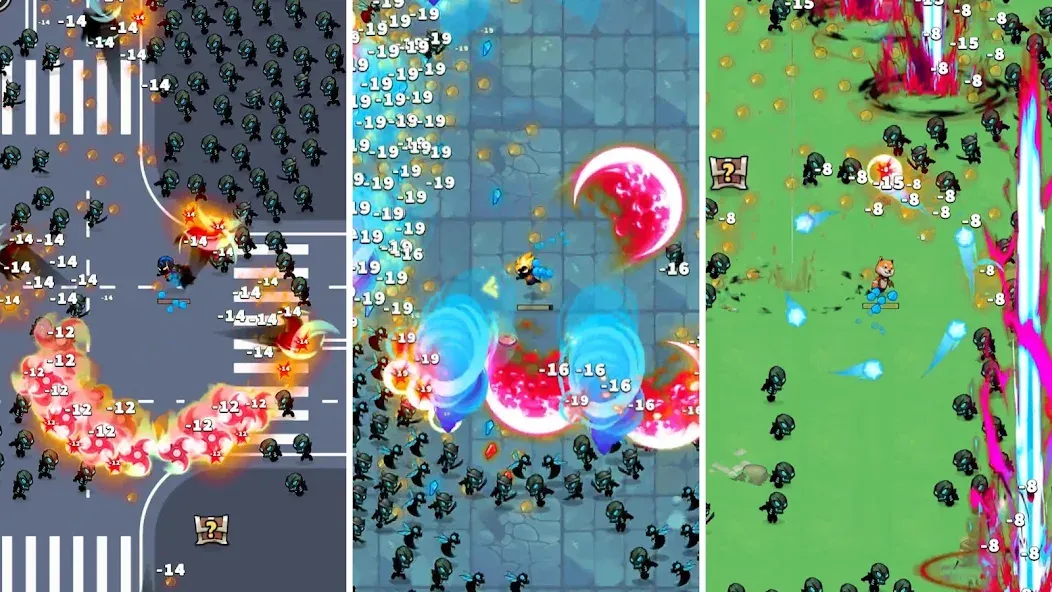 Скачать Stickman Survivor: RPG Games с модом — Безлимитные деньги и усиленное оружие — скриншот 4
