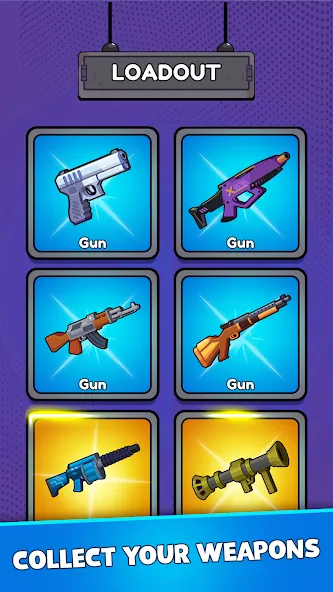 Stick Shooter: Battle Game — Безлимитные патроны и здоровье — скриншот 5