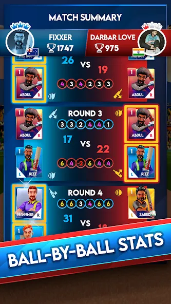 Скачать Stick Cricket Clash MOD APK — Безлимитные монеты и энергия — скриншот 2