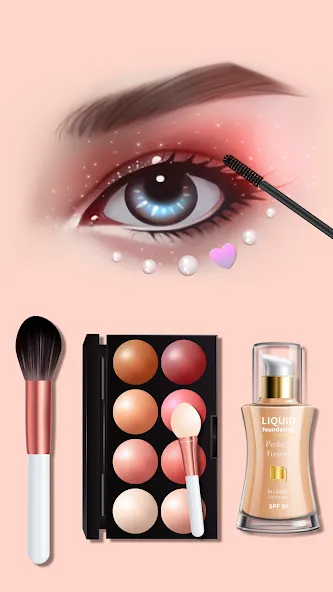Скачать Makeover & Makeup ASMR MOD APK — Безлимитные деньги и все предметы открыты — скриншот 2