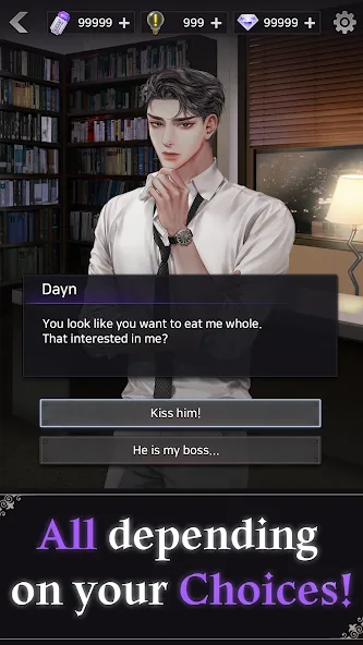 Взлом Blood Kiss : Vampire story — Безлимитные деньги и алмазы — скриншот 3 Взлом Blood Kiss : Vampire story — Безлимитные деньги и алмазы — скриншот 3