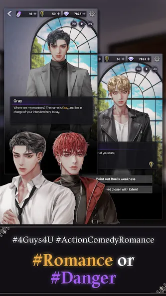 Взлом Blood Kiss : Vampire story — Безлимитные деньги и алмазы — скриншот 5 Взлом Blood Kiss : Vampire story — Безлимитные деньги и алмазы — скриншот 5
