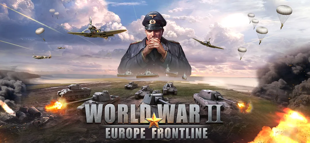 World War 2: Strategy Games — Взломанная версия (Безлимитные ресурсы и быстрая победа) — скриншот 1
