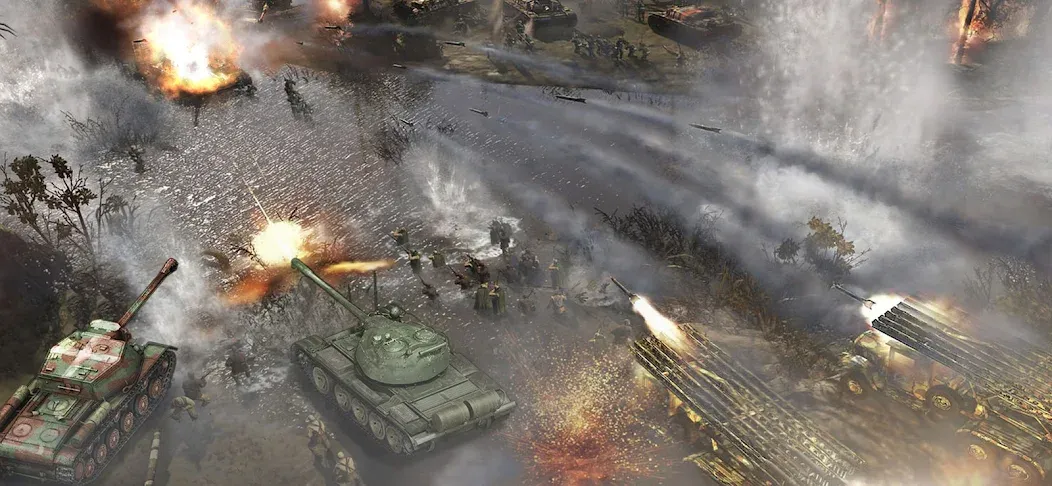 World War 2: Strategy Games — Взломанная версия (Безлимитные ресурсы и быстрая победа) — скриншот 3