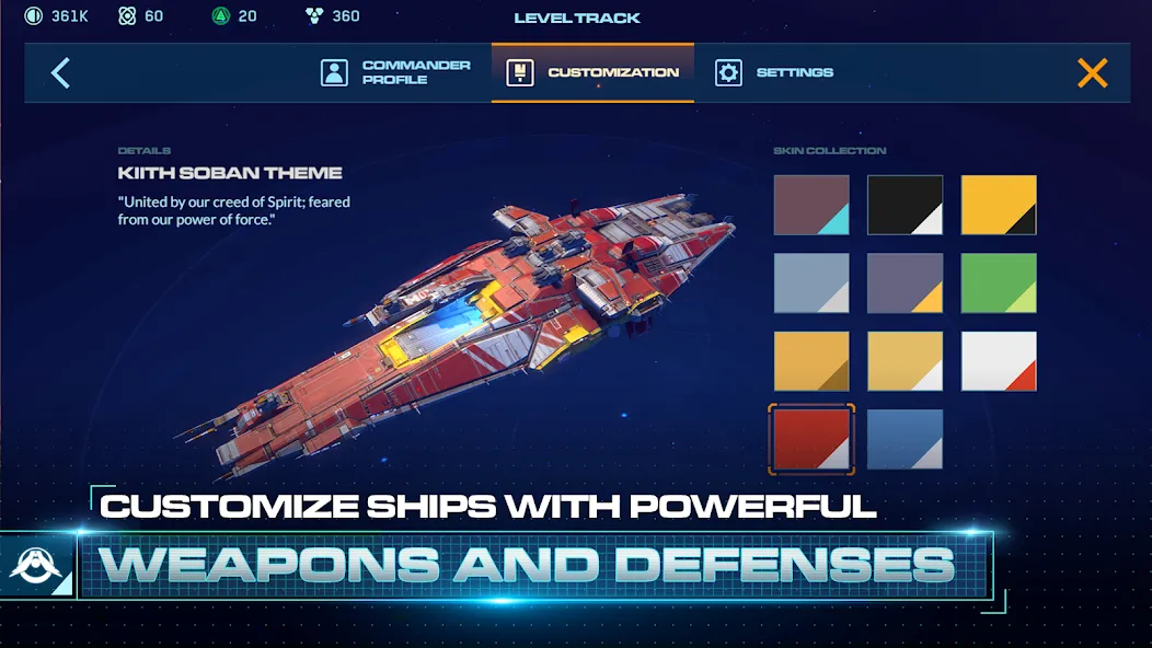 Скачать Homeworld Mobile: Sci-Fi MMO — Модификация Безлимитные ресурсы и открытые корабли — скриншот 3
