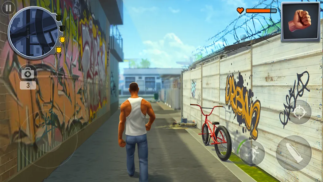 Скачать Gangs Town Story — Модификация Безлимитные деньги и оружие — скриншот 1