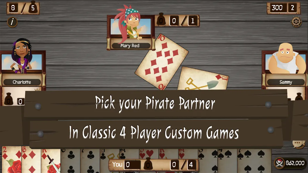 Spades Cutthroat Pirates — Мод: Безлимитные монеты и пиратские бонусы — скриншот 4 Spades Cutthroat Pirates — Мод: Безлимитные монеты и пиратские бонусы — скриншот 4