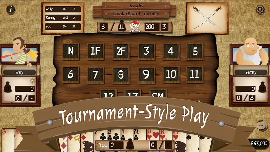 Spades Cutthroat Pirates — Мод: Безлимитные монеты и пиратские бонусы — скриншот 5 Spades Cutthroat Pirates — Мод: Безлимитные монеты и пиратские бонусы — скриншот 5