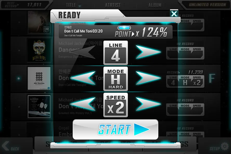 BEAT MP3 - Rhythm Game MOD APK на Android — Безлимитные деньги и все песни открыты — скриншот 5