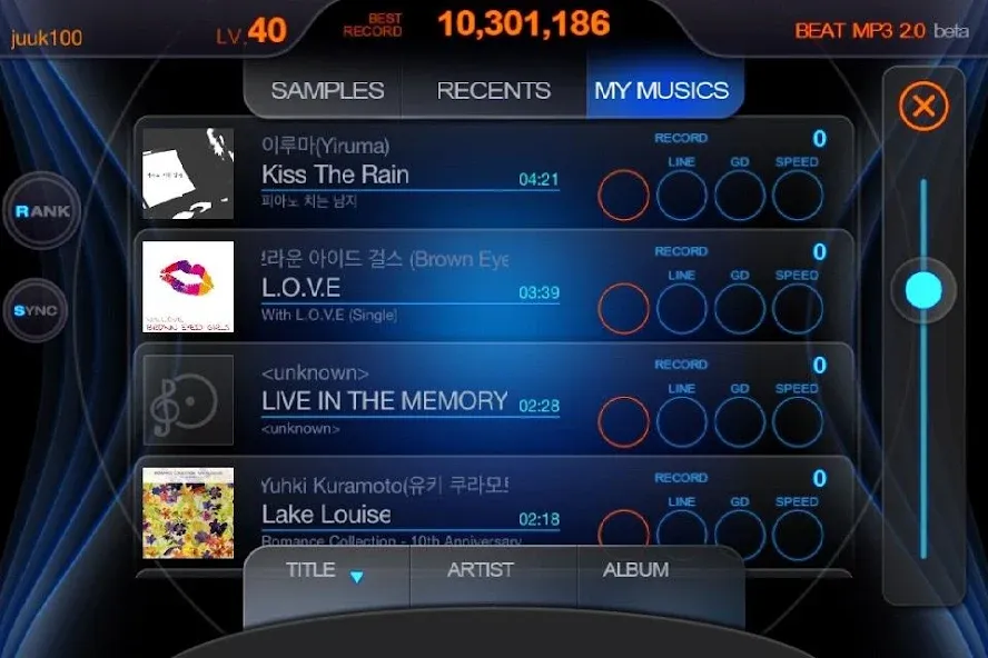 Скачать BEAT MP3 2.0 - Rhythm Game с модом — Разблокированы все песни и режимы — скриншот 4