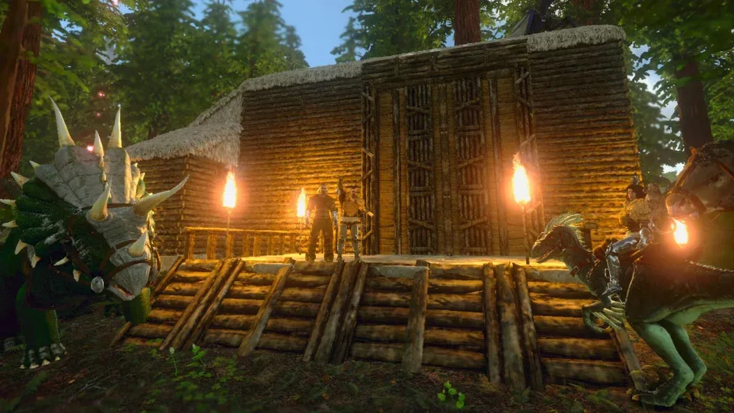 Скачать ARK: Survival Evolved — Модификация Много ресурсов и открыты все рецепты — скриншот 5