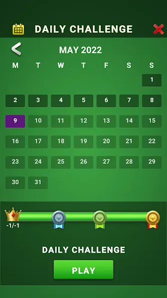 Solitaire: Classic Card Game на Андроид — Без рекламы и подсказок — скриншот 2