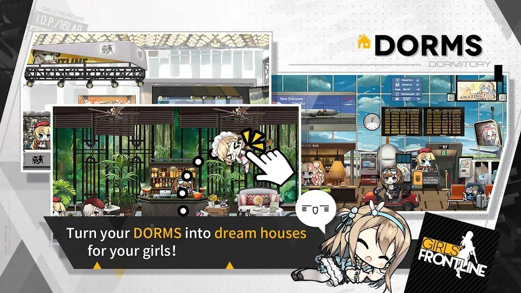 Girls' Frontline — Взломанная версия (Безлимитные ресурсы и усиленные бойцы) — скриншот 5 Girls' Frontline — Взломанная версия (Безлимитные ресурсы и усиленные бойцы) — скриншот 5