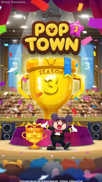 Disney POP TOWN на Андроид — Мод Безлимитные жизни и монеты — скриншот 1 Disney POP TOWN на Андроид — Мод Безлимитные жизни и монеты — скриншот 1