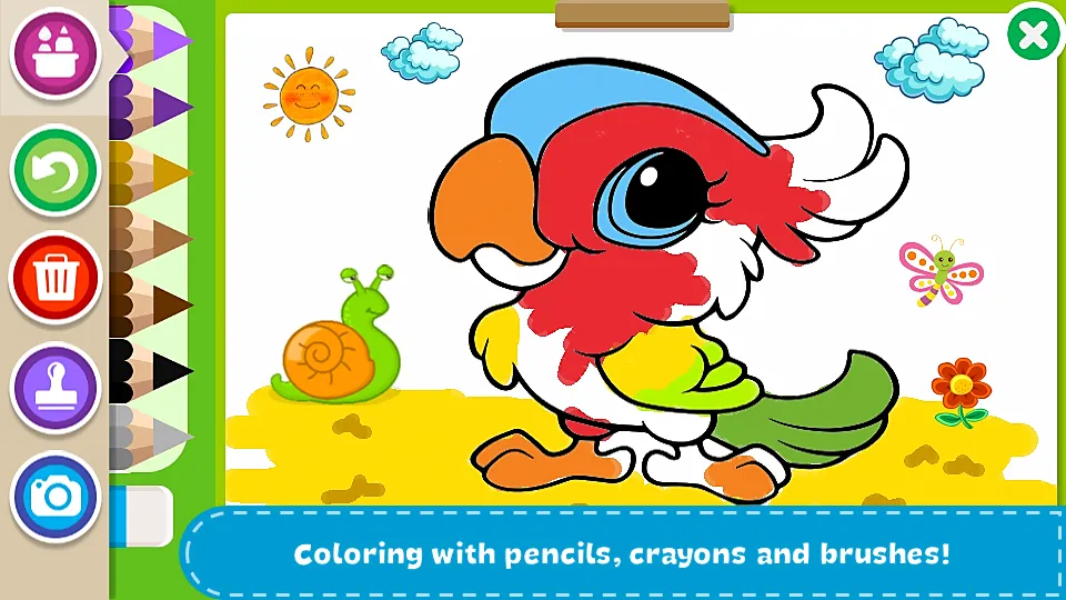 Скачать Coloring Book - Kids Paint с модом — Все раскраски и премиум-кисти — скриншот 1 Скачать Coloring Book - Kids Paint с модом — Все раскраски и премиум-кисти — скриншот 1