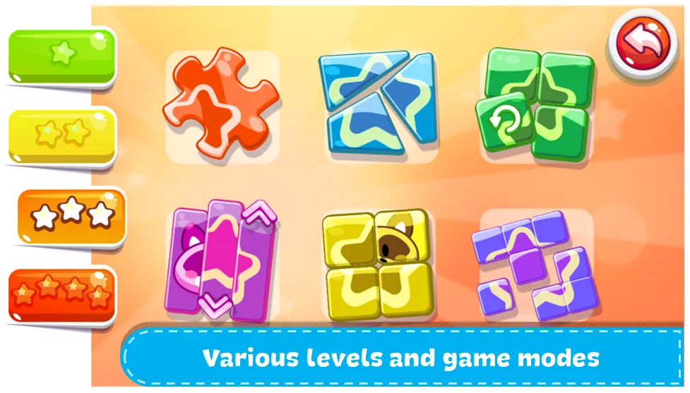 Скачать Kids Games - Puzzle World — Последняя версия (Все пазлы открыты и без рекламы) — скриншот 2