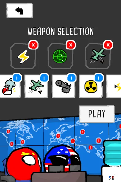 Polandball: Not Safe For World MOD APK на Android — Новые страны и безграничные ресурсы — скриншот 2
