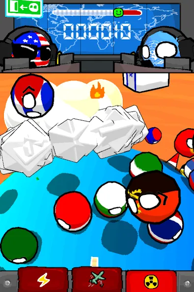 Polandball: Not Safe For World MOD APK на Android — Новые страны и безграничные ресурсы — скриншот 4