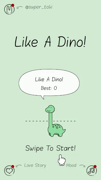 Скачать Like A Dino! MOD APK — Без рекламы и открыты все скины — скриншот 1