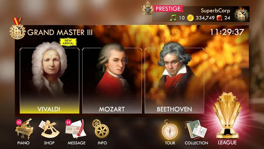 Pianista — Мод: Безлимитные ноты и открыты все песни — скриншот 2