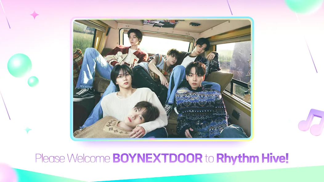 Скачать взломанную Rhythm Hive — Безлимитные ноты и открыты все песни — скриншот 1 Скачать взломанную Rhythm Hive — Безлимитные ноты и открыты все песни — скриншот 1