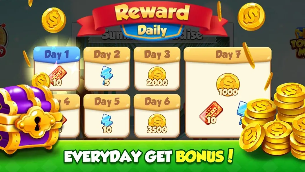 Bingo bay : Family bingo MOD — Безлимитные билеты и бонусы на Андроид — скриншот 2