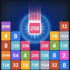 Скачать Drop Merge : Number Puzzle на Андроид — Без рекламы и безлимитные монеты