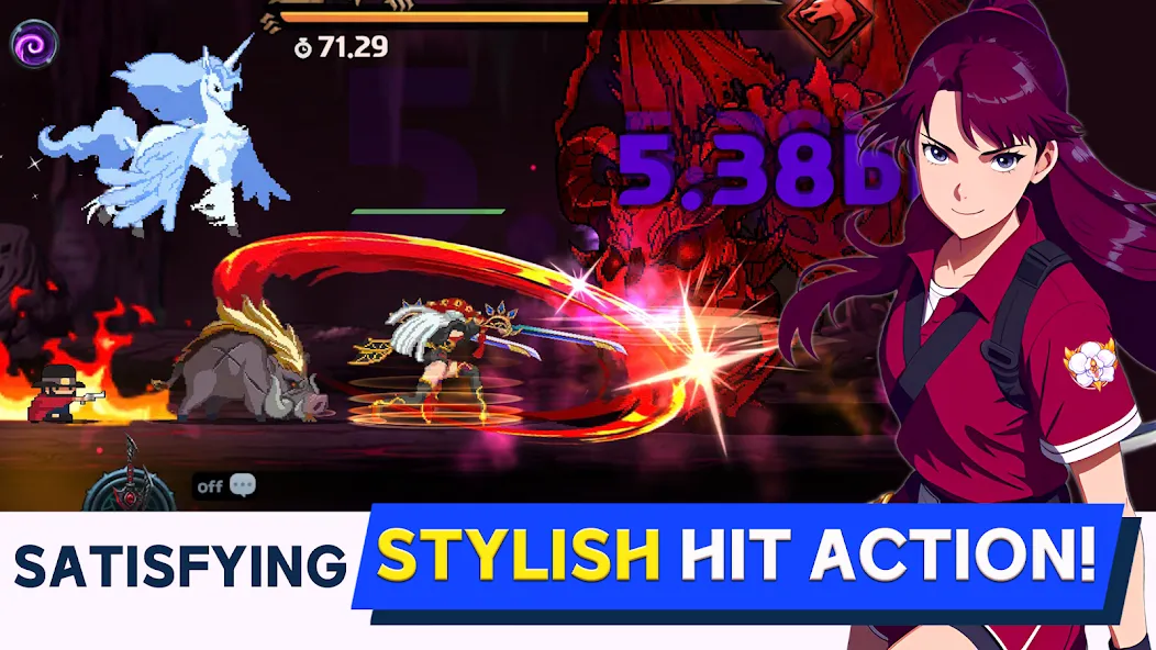 Скачать Dual Blader : Idle Action RPG — Безлимитные деньги и алмазы — скриншот 5