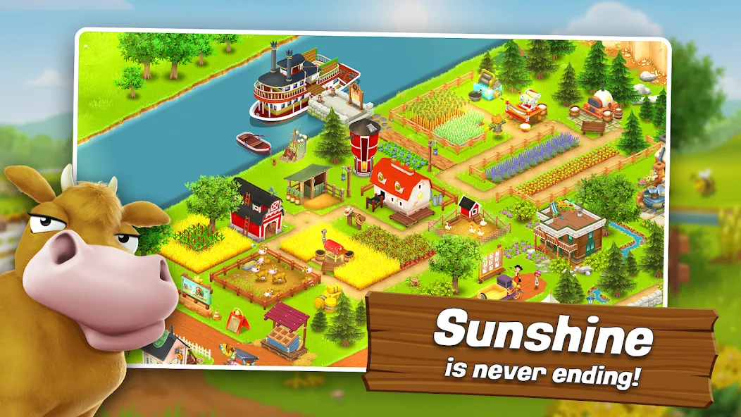 Скачать Hay Day — Последняя версия (Безлимитные монеты и алмазы) — скриншот 1