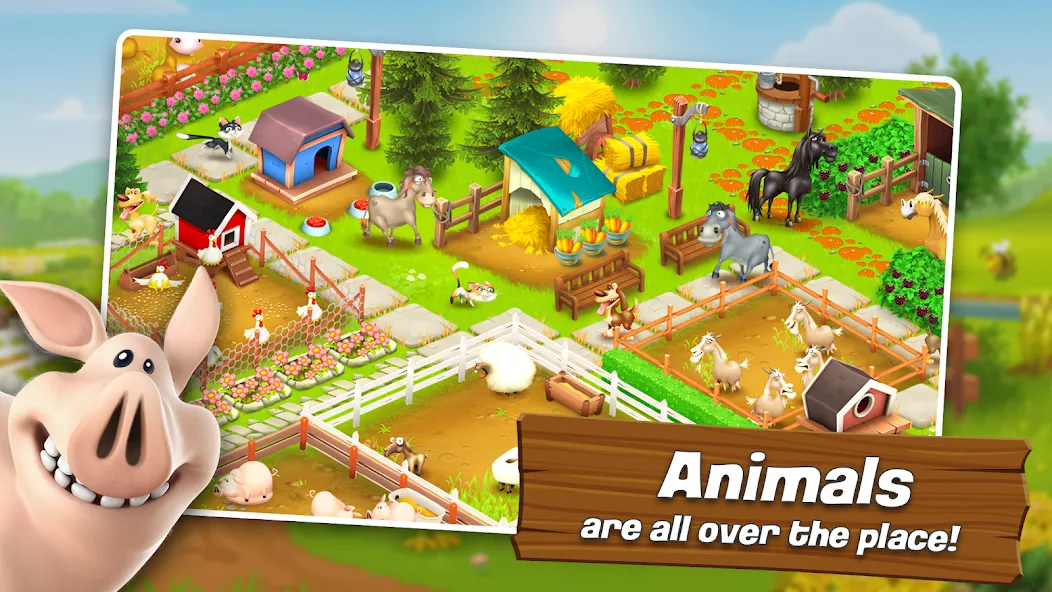 Скачать Hay Day — Последняя версия (Безлимитные монеты и алмазы) — скриншот 3