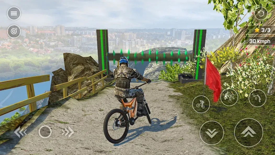 Скачать Bicycle Stunts: BMX Bike Games на Android — Безлимитные деньги и все трюки открыты — скриншот 2
