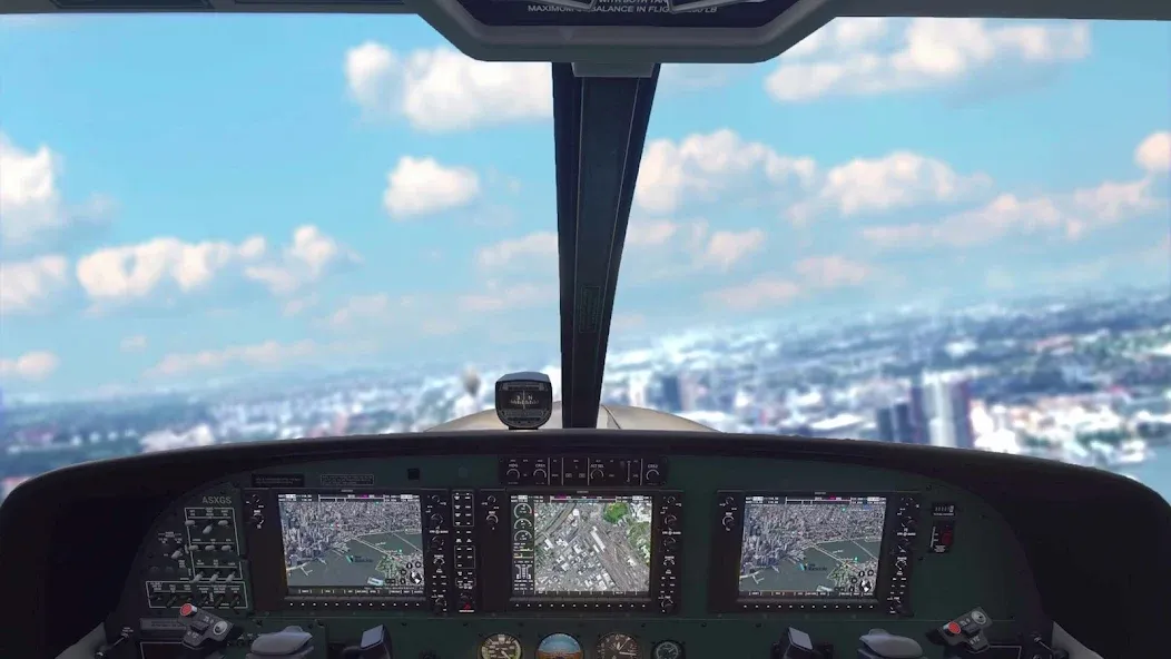 Flight Simulator - Plane Games — Мод: Реалистичные полёты и новые самолёты — скриншот 3 Flight Simulator - Plane Games — Мод: Реалистичные полёты и новые самолёты — скриншот 3