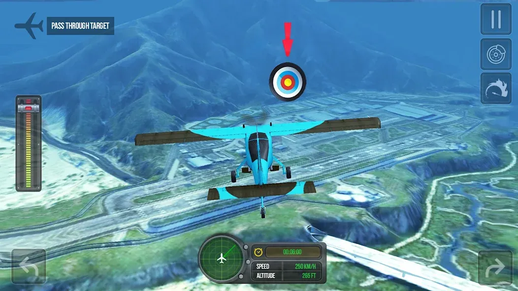 Flight Simulator - Plane Games — Мод: Реалистичные полёты и новые самолёты — скриншот 5 Flight Simulator - Plane Games — Мод: Реалистичные полёты и новые самолёты — скриншот 5
