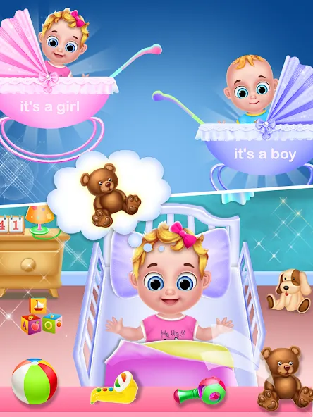 Скачать Mom Babysitting Game (Мод: Безлимитные монеты и все уровни открыты) на Андроид — скриншот 3