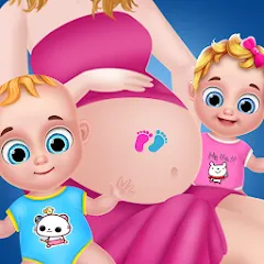 Скачать Mom Babysitting Game (Мод: Безлимитные монеты и все уровни открыты) на Андроид