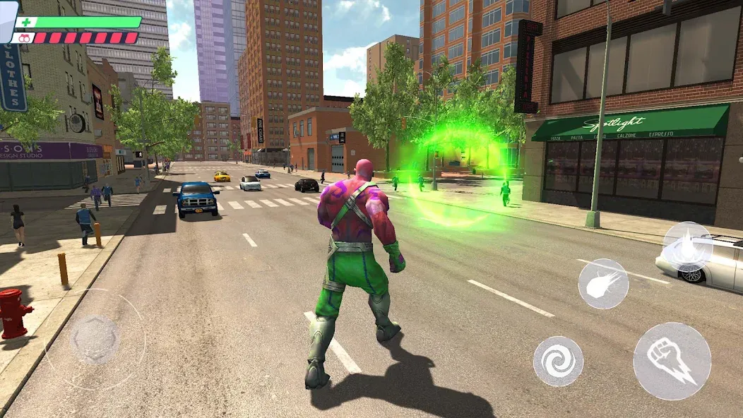 Скачать Super City Heroes:Super Battle на телефон — Безлимитные деньги и супергерои — скриншот 1