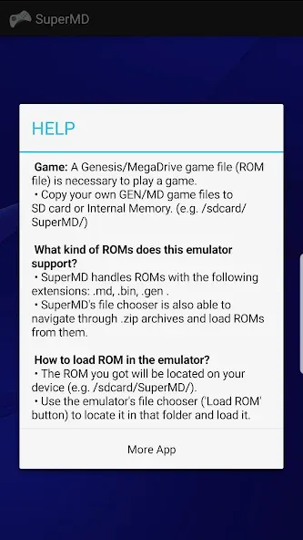 SuperMD (All in One Emulator] MOD — Все консоли разблокированы без рекламы на Андроид — скриншот 2