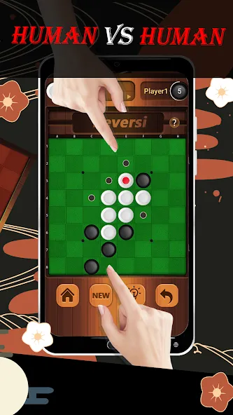 Скачать Reversi - Classic Reversi Game — Модификация Безлимитные подсказки и отмена ходов — скриншот 5