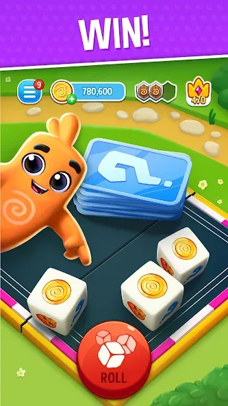 Dice Dreams™️ MOD APK — Безлимитные броски и награды — скриншот 4 Dice Dreams™️ MOD APK — Безлимитные броски и награды — скриншот 4