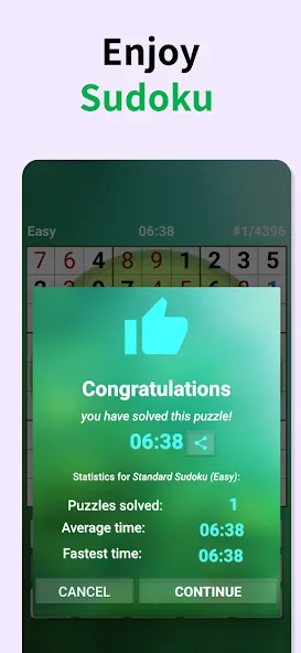 Sudoku offline MOD — Без рекламы и все уровни открыты на Андроид — скриншот 5 Sudoku offline MOD — Без рекламы и все уровни открыты на Андроид — скриншот 5