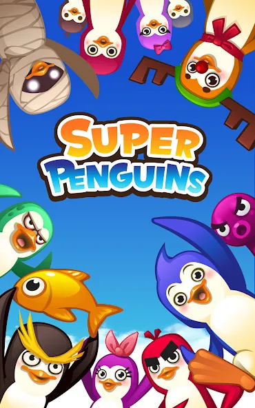 Super Penguins — Взломанная версия (Безлимитные монеты и жизни) — скриншот 1