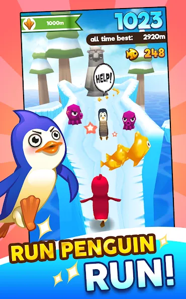 Super Penguins — Взломанная версия (Безлимитные монеты и жизни) — скриншот 2