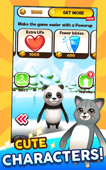 Super Penguins — Взломанная версия (Безлимитные монеты и жизни) — скриншот 3